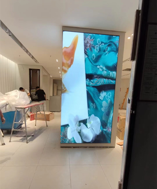 长安商场门店转角LED显示屏